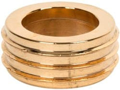 Mitee-Bite - 1-3/16" Diam, Steel, Round Clamp Washer - 1/2" Overall Height - Exact Tooling