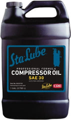 CRC - 1 Gal Bottle, ISO 100, SAE 30W, Air Compressor Oil - Exact Tooling