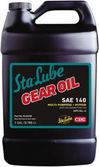 CRC - 1 Gal Bottle, Mineral Gear Oil - 27.5 St Viscosity at 100°C, ISO 460 - Exact Tooling