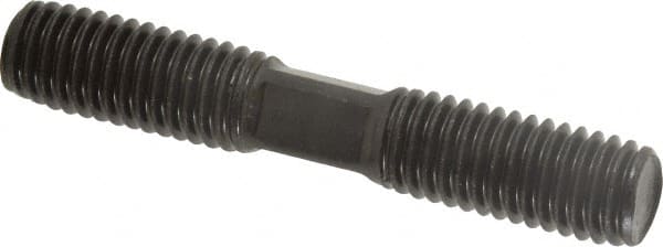 Value Collection - 7/8-9 3" OAL Fully Threaded Stud - Steel, Uncoated, 3" Long Thread Length - Exact Tooling