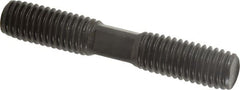 Value Collection - 3/4-10 3-1/2" OAL Fully Threaded Stud - Steel, Uncoated, 3-1/2" Long Thread Length - Exact Tooling