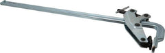 Bessey - 4" Throat Depth, 24" Max Capacity, Spreader Sliding Arm Clamp - 1,775 Lb Clamping Pressure, 0.7" Spindle Diam - Exact Tooling