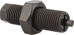 De-Sta-Co - 7/32" Stroke Len, 0.02 Cu In Volume, 0.11 Sq In Effective Piston Area, Hydraulic, Single Acting, Threaded Body Clamp Cylinder - 279 Lb at 3,000 psig Max Output, 1.41" Body Thread Len, 1.66" OAL, 0.19" Projection Len, 0.15" Projection Diam - Exact Tooling