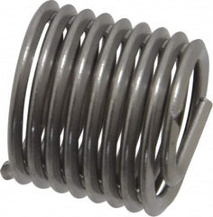Heli-Coil - M11x1.50 Metric Coarse, 16.5mm OAL, Free Running Helical Insert - 7-7/8 Free Coils, Tanged, Stainless Steel, Bright Finish, 1-1/2D Insert Length - Exact Tooling