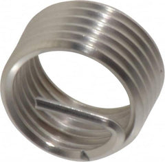 Heli-Coil - M12x1.25 Metric Fine, 1/2" OAL, Free Running Helical Insert - Tanged, Stainless Steel - Exact Tooling