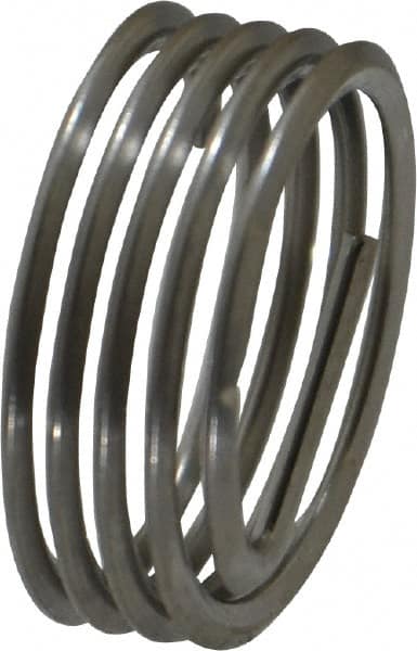 Heli-Coil - M14x1.25 Metric Fine, 7/16" OAL, Free Running Helical Insert - Tanged, Stainless Steel - Exact Tooling