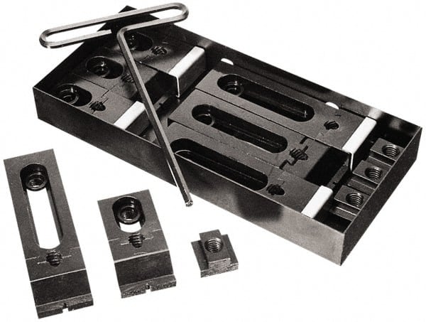 TE-CO - Fixturing Clamp Sets Type: Edge Clamp Set Number of Pieces: 22 - Exact Tooling