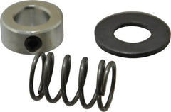 TE-CO - 5/8" Size, Black Oxide Coated Washer Clamp Support - Includes Shaft Collar, Spring & Washer - Exact Tooling