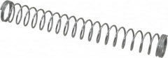 Made in USA - 7/32" OD, 0.015" Wire, Compression Spring - 0.45 Lb Spring Rating - Exact Tooling