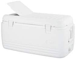 Igloo - 100 Qt Ice Chest - Plastic, White - Exact Tooling