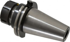 Kennametal - 3.05mm to 26mm Capacity, 3" Projection, CAT50 Taper Shank, ER40 Collet Chuck - 7" OAL - Exact Tooling