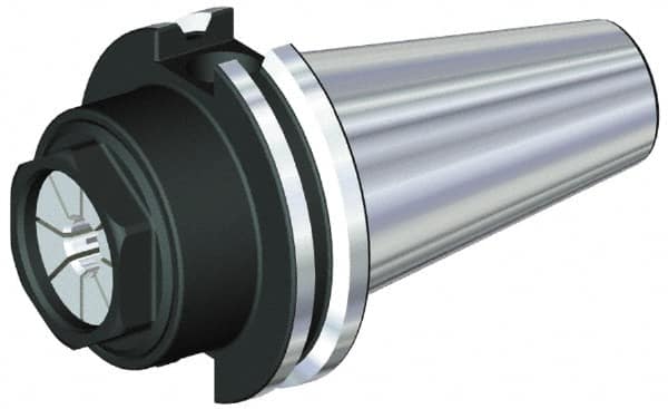 Kennametal - 2.03mm to 20.57mm Capacity, 1.69" Projection, CAT40 Taper Shank, ER32 Collet Chuck - 4.377" OAL - Exact Tooling