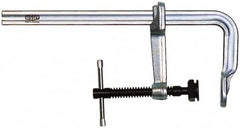 Bessey - 7" Deep Throat, 18" Max Capacity, Standard Sliding Arm Clamp - 4,880 Lb Clamping Pressure, 0.85" Spindle Diam - Exact Tooling