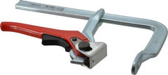 Bessey - 4" Deep Throat, 8" Max Capacity, Standard Sliding Arm Clamp - 660 Lb Clamping Pressure - Exact Tooling
