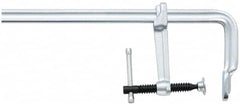 Bessey - 7" Deep Throat, 18" Max Capacity, Standard Sliding Arm Clamp - 4,880 Lb Clamping Pressure, 0.85" Spindle Diam - Exact Tooling