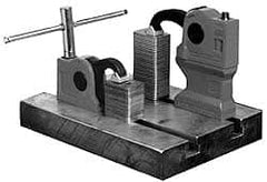 Bessey - M10 Mount Hole, 3.15" Overall Height, 3.74" Overall Width, 1.38" Overall Depth Clamp Base - Use with Bessey BAS Clamps - Exact Tooling