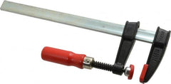 Bessey - 12" Capacity, 2-1/2" Throat Depth Steel Bar Clamp - 600 Lb Clamping Pressure - Exact Tooling