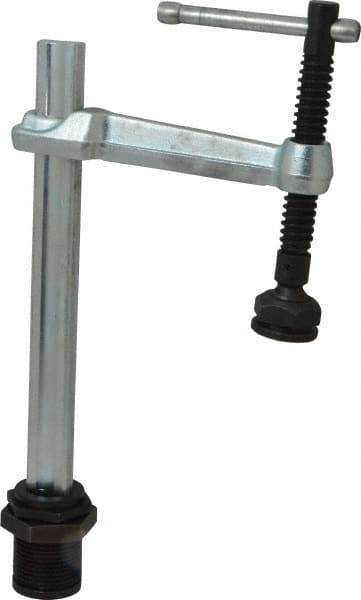 Bessey - 2,660 Lb Holding Capacity, 8" Max Opening Capacity, 2,660 Lb Clamping Pressure, Manual Hold Down Clamp - Steel - Exact Tooling