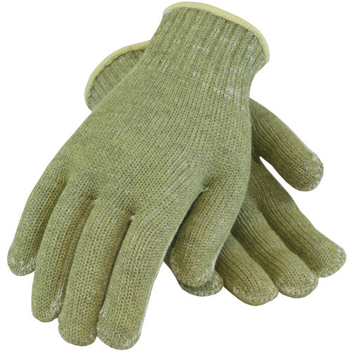 07-KA730/L Gloves W/ACP Technology - Kevlar ACP 7 Gauge Seamless Knit - M. Wgt - Kevlar Lined - Green - Exact Tooling