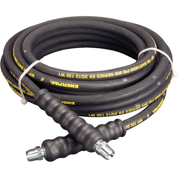 Enerpac - Hydraulic Pump Hose Inside Diameter (Inch): 0.25 Hose Length (Feet): 30.00 - Exact Tooling