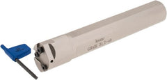 Iscar - GHAI, Internal, Right Hand, Indexable Grooving Tool Holder - 1-1/4" Shank Width, 8" OAL, Through Coolant - Exact Tooling