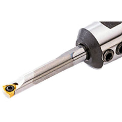 Iscar - 8.7mm Min Bore Diam, 72mm OAL, 8mm Shank Diam, MG-SWUB Indexable Boring Bar - WB.T 52.. Insert, Screw Holding Method - Exact Tooling