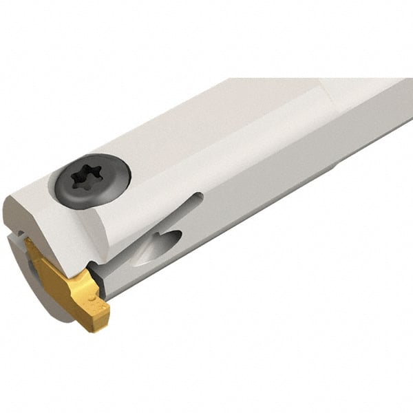 Iscar - GEHIM, Internal, Right Hand, 2.5mm Max Depth of Cut, 0.8 to 1.9mm Groove Width, Indexable Grooving Tool Holder - 10mm Shank Width, 125mm OAL, Through Coolant - Exact Tooling