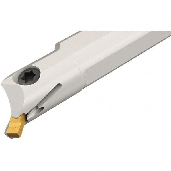 Iscar - 0.63" Min Bore Diam, 5" OAL, 5/8" Shank Diam, GEHIU Indexable Boring Bar - 1-1/4" Max Bore Depth, GEPI Insert - Exact Tooling