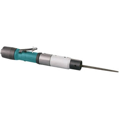 Dynabrade - 21 CFM Air Consumption, 13/32 Inch Long Stroke, Round Air File - 2,400 Blow per Minute, 6.21 bar Air Pressure, 1/4 NPT Inlet - Exact Tooling