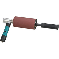 Dynabrade - 0.4 hp, 3,200 RPM Rolling Pin Sander - 24 CFM Air Consumption, 6.21 bar Air Pressure, 1/4 NPT Inlet - Exact Tooling