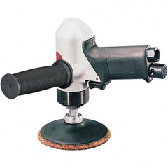 Dynabrade - 4" Max Disc, 11,000 RPM, Pneumatic Handheld Disc Sander - 32 CFM, 1/4 NPT Inlet, 0.7 hp, 90 psi - Exact Tooling