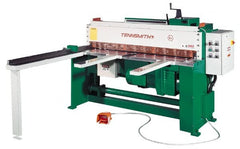 Tennsmith - 73 Inch Long Blade, Electric Power Floor Shear - 92 Inch Wide x 27 Inch Deep x 56 Inch High, 0.0787 Inch Stainless Steel Capacity, 0.1378 Inch Mild Steel Capacity, 30 Inch Back Gauge Range - Exact Tooling
