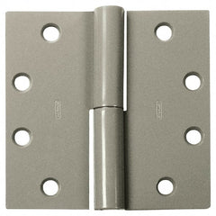 Stanley - 4-1/2" Long x 4-1/2" Wide Steel Full Mortise Commercial Hinge - Exact Tooling