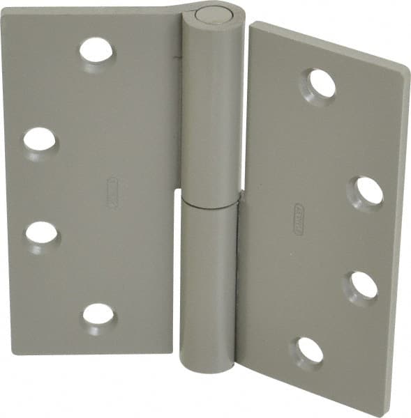 Stanley - 4-1/2" Long x 4-1/2" Wide Steel Full Mortise Commercial Hinge - Exact Tooling