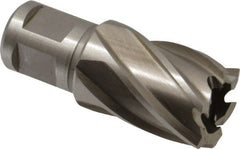 Interstate - 15/16" Diam x 1" Deep Cobalt Annular Cutter - Exact Tooling