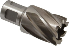 Interstate - 1-1/16" Diam x 1" Deep Cobalt Annular Cutter - Exact Tooling