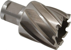 Interstate - 1-3/8" Diam x 1" Deep Cobalt Annular Cutter - Exact Tooling