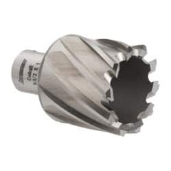 Interstate - 1-1/2" Diam x 1" Deep Cobalt Annular Cutter - Exact Tooling
