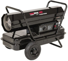 Heatstar - 175,000 BTU Rating, Kerosene Forced Air Heater with Thermostat - 4,250 Sq Ft Max Heating Area, 14 Gal Capacity, Fuel with Kerosene - Exact Tooling