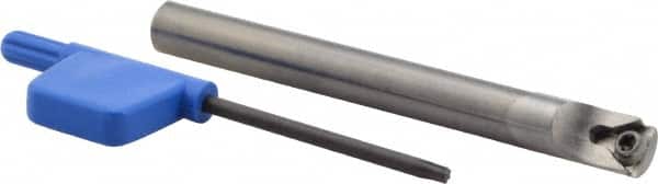 Iscar - 9.5mm Min Bore Diam, 79mm OAL, 8mm Shank Diam, MG STFP-X Indexable Boring Bar - TPGX 73.. Insert - Exact Tooling