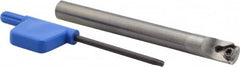 Iscar - 9.5mm Min Bore Diam, 79mm OAL, 8mm Shank Diam, MG STFP-X Indexable Boring Bar - TPGX 73.. Insert - Exact Tooling