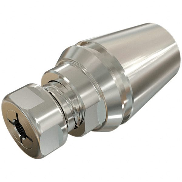 Iscar - ER32 Taper Shank Tension & Compression Tapping Chuck - #10" Max Tap Capacity, 0.787" Projection - Exact Tooling
