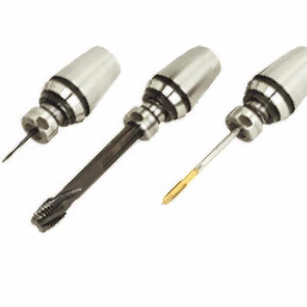 Iscar - 1mm to 13mm Capacity, 150mm Projection, BT40 Taper Shank, ER20 Collet Chuck - Through-Spindle - Exact Tooling