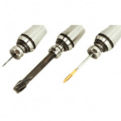 Iscar - ER32 Taper Shank Tension & Compression Tapping Chuck - M8 to M10 Tap Capacity, 20mm Projection - Exact Tooling