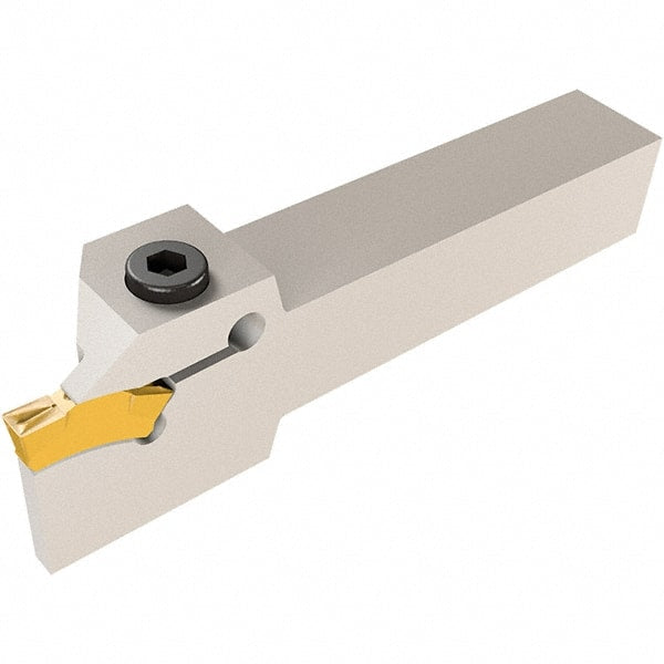 Iscar - TGD, External, Left Hand, 22mm Max Depth of Cut, 6 to 6.35mm Groove Width, Indexable Grooving Tool Holder - TGMF.. Insert Compatibility, 32mm Shank Height, 32mm Shank Width, 150mm OAL - Exact Tooling