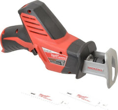 Milwaukee Tool - 12V, 0 to 3,000 SPM, Cordless Reciprocating Saw - 1/2" Stroke Length, 11" Saw Length, Lithium-Ion Batteries Not Included - Exact Tooling