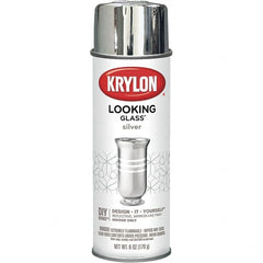 Krylon - Silver, Gloss, Looking Glass Paint Spray Paint - 6 oz Container - Exact Tooling