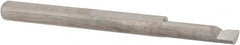 Accupro - 0.11" Min Bore Diam, 0.4" Max Bore Depth, 1/8 Shank Diam, Corner Radius Boring Bar - 0.003 to 0.005" Corner Radius, Right Hand Cut, Solid Carbide, Bright Finish - Exact Tooling