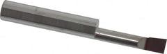 Accupro - 0.23" Min Bore Diam, 1" Max Bore Depth, 5/16 Shank Diam, Corner Radius Boring Bar - 0.005 to 0.008" Corner Radius, Right Hand Cut, Solid Carbide, Bright Finish - Exact Tooling