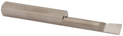 Accupro - 0.23" Min Bore Diam, 1.1" Max Bore Depth, 5/16 Shank Diam, Corner Radius Boring Bar - 0.005 to 0.008" Corner Radius, Right Hand Cut, Solid Carbide, Bright Finish - Exact Tooling